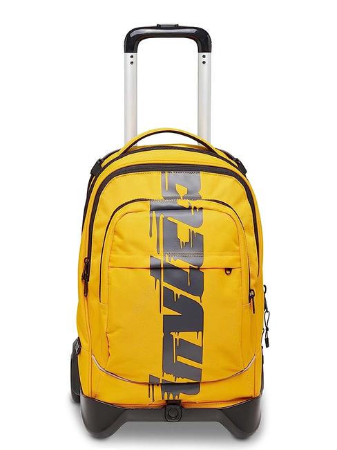 INVICTA NEW PLUG LOGO Detachable Trolley Backpack, 2 wheels saffroran - Backpack trolleys