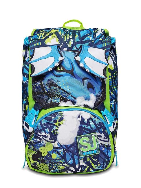 SJGANG DRAGGHY BOY Large expandable backpack blue - Backpacks & School and Leisure