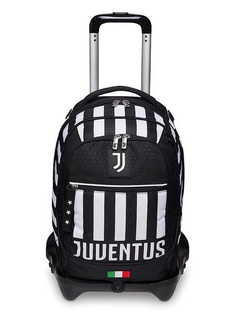 JUVENTUS GLORIOUS WIN JACK Detachable Trolley Backpack, 3 wheels Black - Backpack trolleys