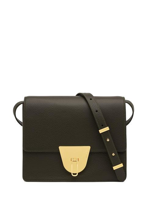 COCCINELLE NICO Shoulder bag in leather bark - Women’s Bags