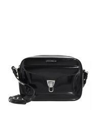 COCCINELLE BEAT SHINY Shoulder bag in leather Black - Women&rsquo;s Bags - 1