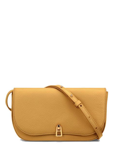 COCCINELLE MAGIE Small textured leather bag resin - Women’s Bags