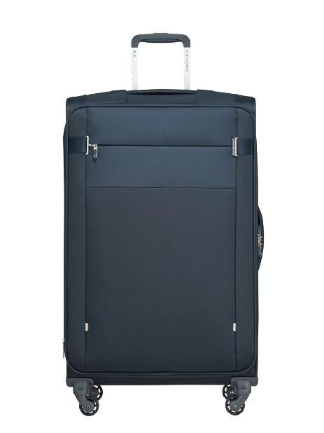 SAMSONITE trolley CITYBEAT exp, large, ultralight size blu navy - Semi-rigid Trolley Cases