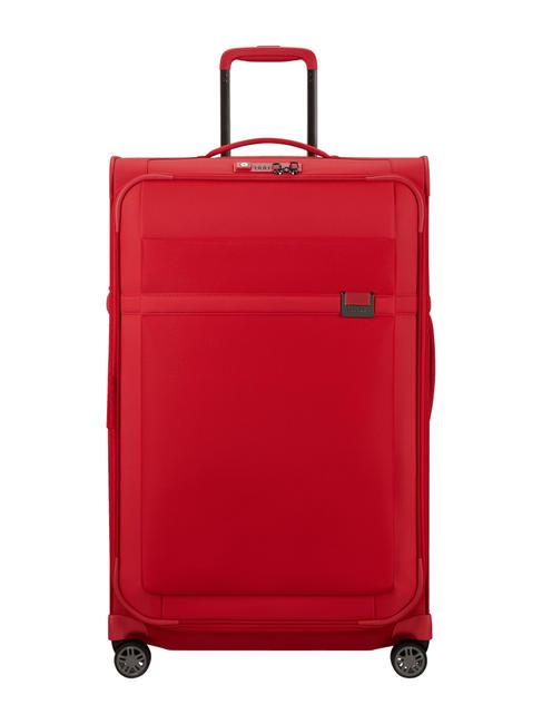 SAMSONITE AIREA Large size trolley, expandable red hibiscus - Semi-rigid Trolley Cases