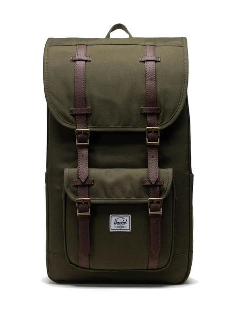HERSCHEL LITTLE AMERICA  Standard size backpack ivygr - Backpacks & School and Leisure