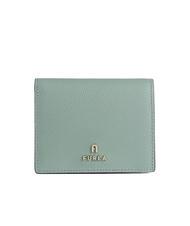 FURLA CAMELIA COMPACT Small wallet in ares leather mineral green/fern int. - Women’s Wallets - 1