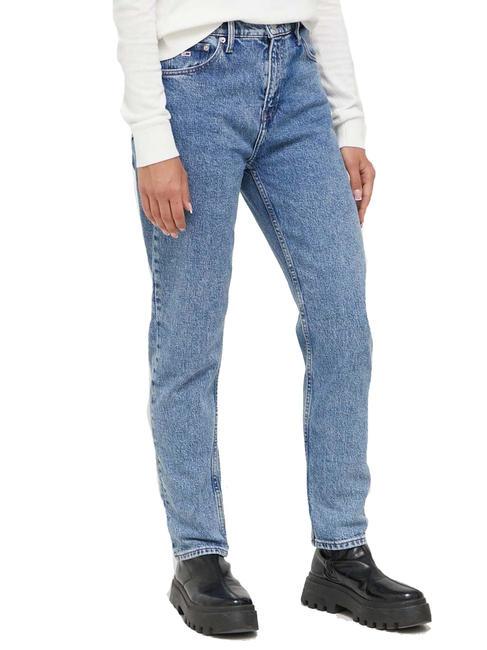TOMMY HILFIGER TJ IZZIE HR SL ANK High waist slim fit jeans light denim - Jeans