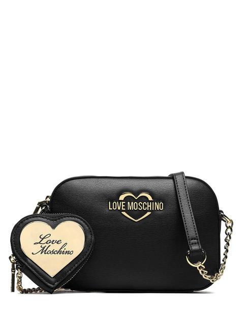 LOVE MOSCHINO HOLLIES Mini shoulder bag Black - Women’s Bags