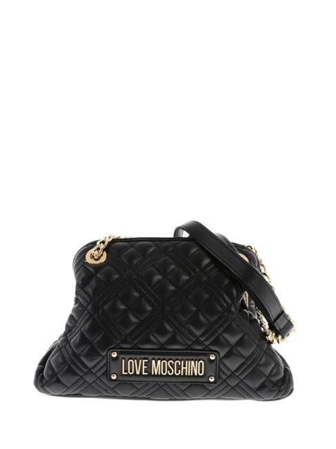LOVE MOSCHINO QUILTED CHAIN Shoulder bag Black - Women’s Bags