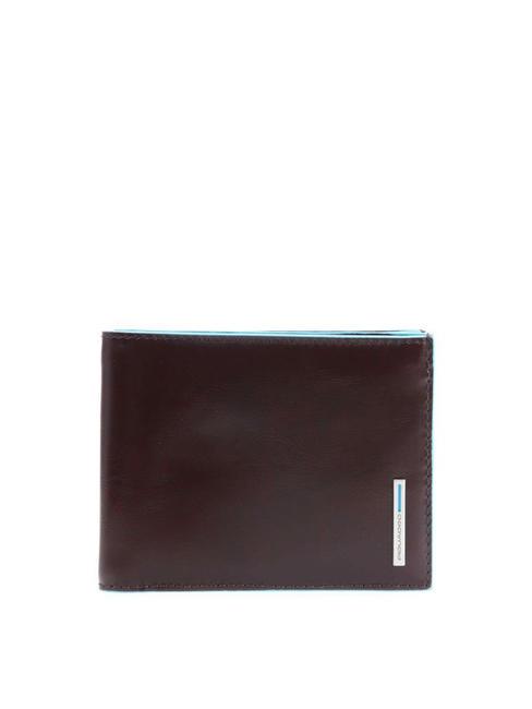 PIQUADRO wallet BLUE SQUARE MAHOGANY - Men’s Wallets