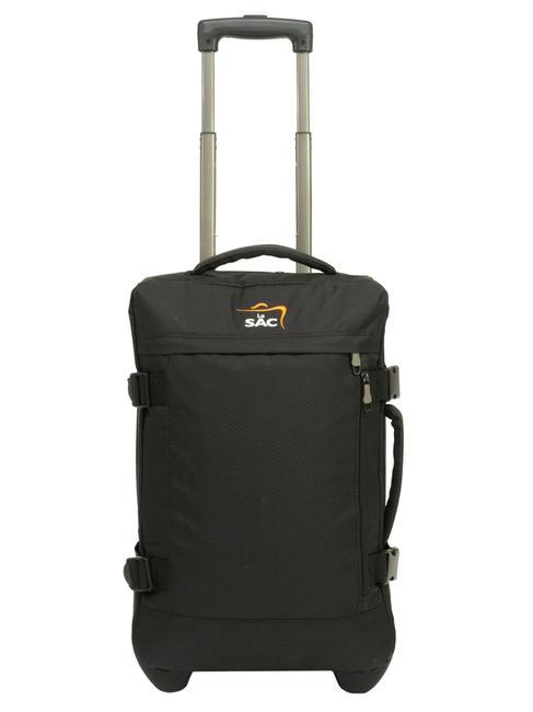 LESAC GLOBETROTTER Hand luggage trolley black - Hand luggage