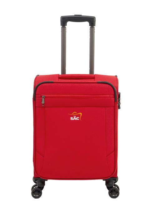LESAC LIGHT FLY Hand luggage trolley red - Hand luggage