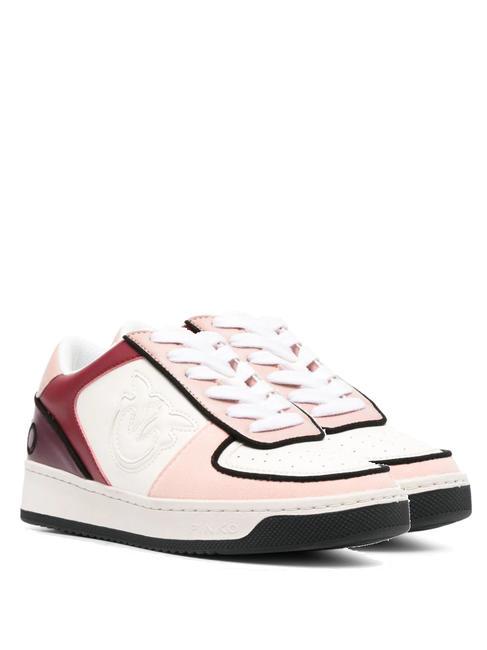 PINKO JOLIET Sneakers white/pink/red - Women’s shoes
