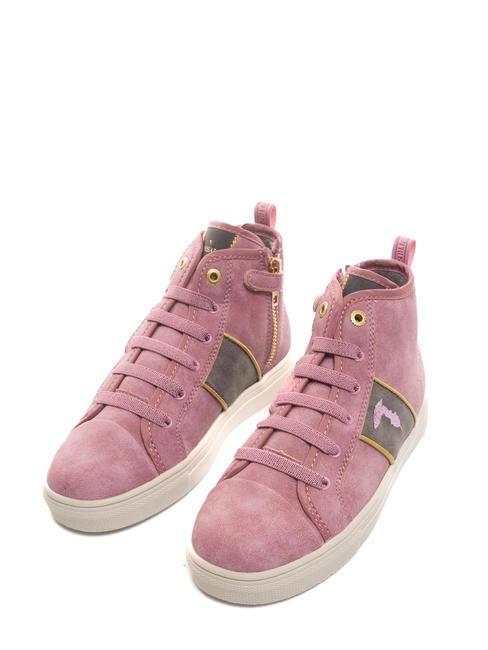 TRUSSARDI PADDY MID KIDS Ankle boot sneakers pink - Baby Shoes
