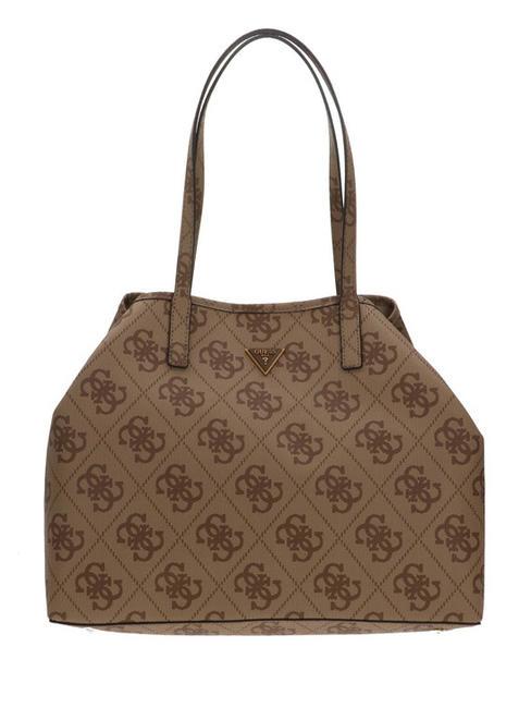 GUESS VIKKY TOTE Shoulder bag MILK LOGO - Women’s Bags