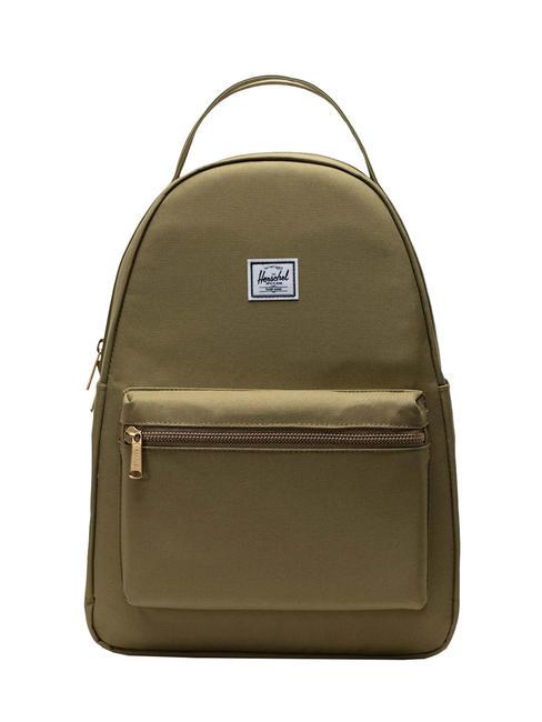 HERSCHEL NOVA MID-VOLUME 13" laptop backpack dried herb - Backpacks & School and Leisure