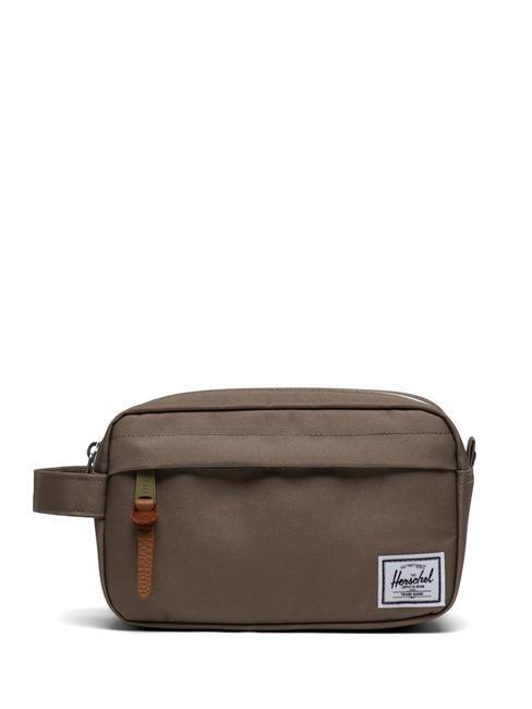 HERSCHEL CHAPTER CARRY ON Beauty case with cuff dried herb - Beauty Case