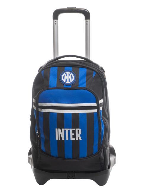 INTER FOOTBALL GENIUS JACK 3-wheel backpack, detachable electric blue - Backpack trolleys