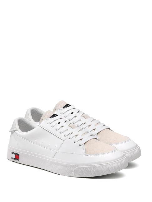 TOMMY HILFIGER TJ VULCANIZED Leather sneakers white - Men’s shoes