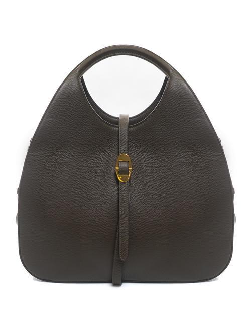 COCCINELLE COSIMA Shoulder bag, in leather bark - Women’s Bags