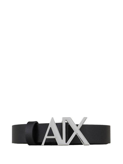 ARMANI EXCHANGE PLATE Belt black - Belts