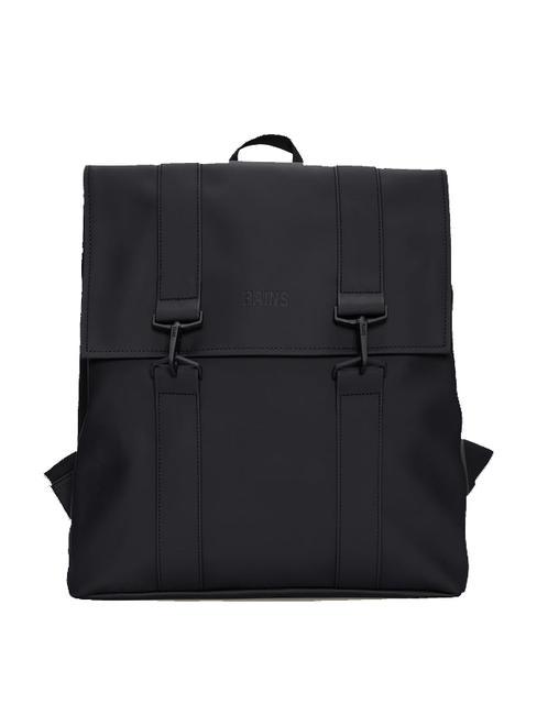 RAINS MSN BAG City waterproof backpack black - Backpacks