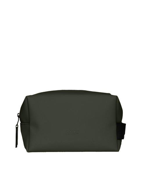 RAINS WASH BAG Beauty small greens - Beauty Case