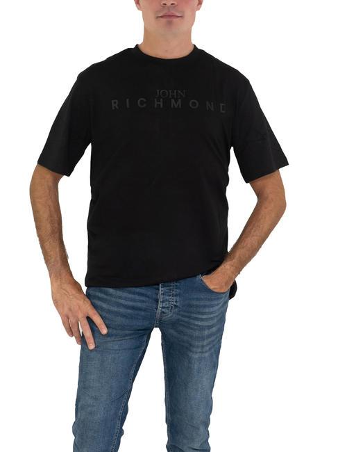 JOHN RICHMOND ELVINS Basic T-shirt black/blk - T-shirt