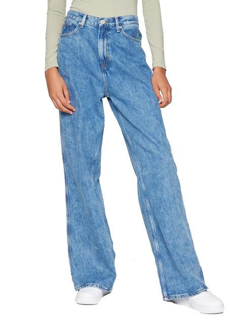TOMMY HILFIGER TJ CLAIRE High-waisted baggy jeans light denim - Jeans