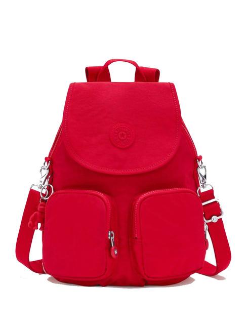 KIPLING FIREFLY UP CONVERTIBLE Backpack, shoulder bag red rouge - Women’s Bags