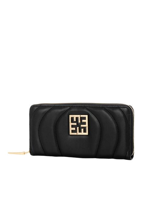 ERMANNO SCERVINO PAMELA Large zip wallet black - Women’s Wallets