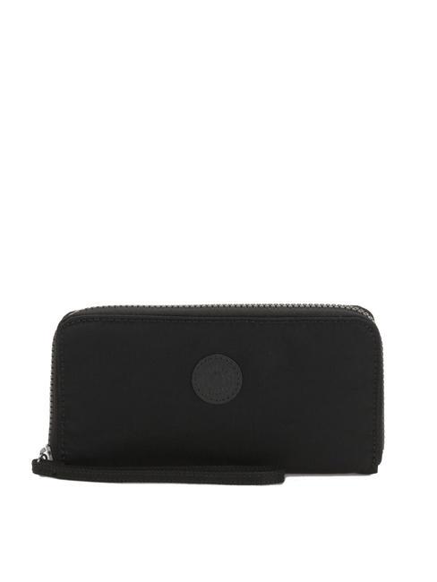 KIPLING IMALI Large zip around wallet Rich Black - Women’s Wallets