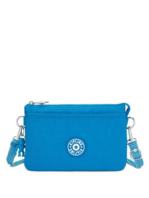 KIPLING RIRI S Flat mini bag eager blue - Women’s Bags