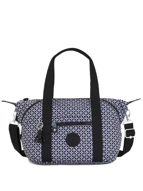 KIPLING ART MINI PRINT Small handbag blackish tile - Women’s Bags