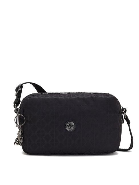 KIPLING MILDA shoulder bag signature black qvc - Women’s Bags