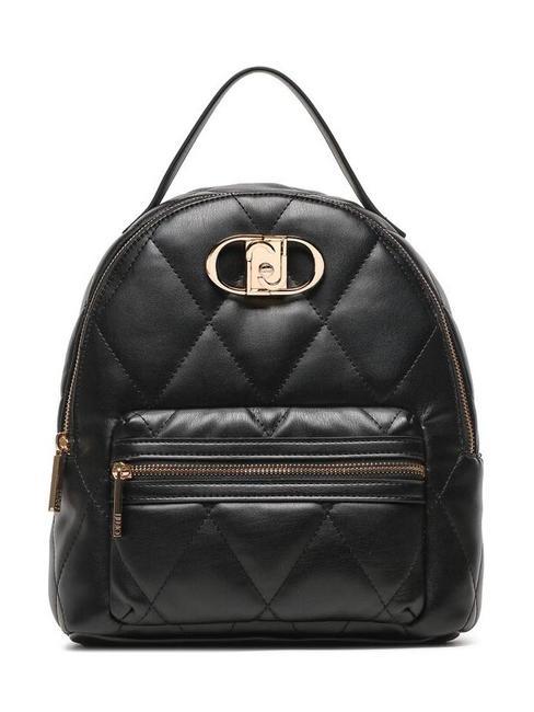LIUJO THILINI Quilted backpack with pocket BLACK - Women’s Bags