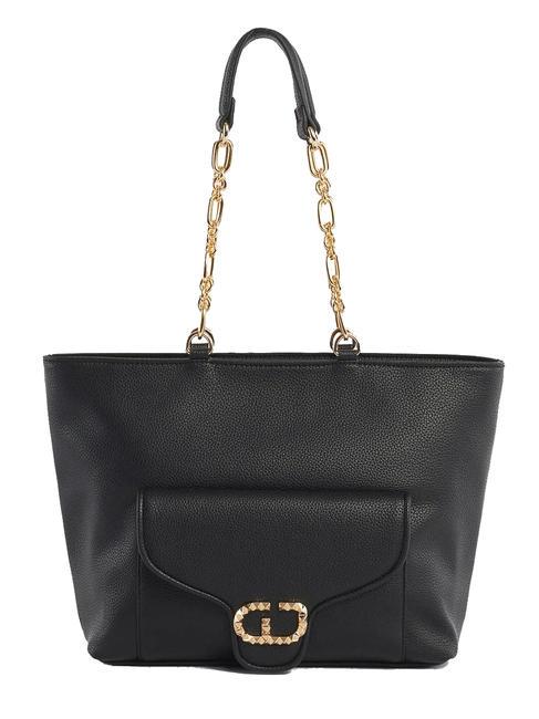 GAUDÌ VENICE Shopping bag with pocket BLACK - Women’s Bags