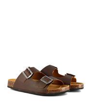 DOCKSTEPS VEGA Double buckle leather sandal - Men&rsquo;s shoes