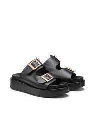 DOCKSTEPS CATALINA 1788 High slipper sandal in leather - Women&rsquo;s shoes
