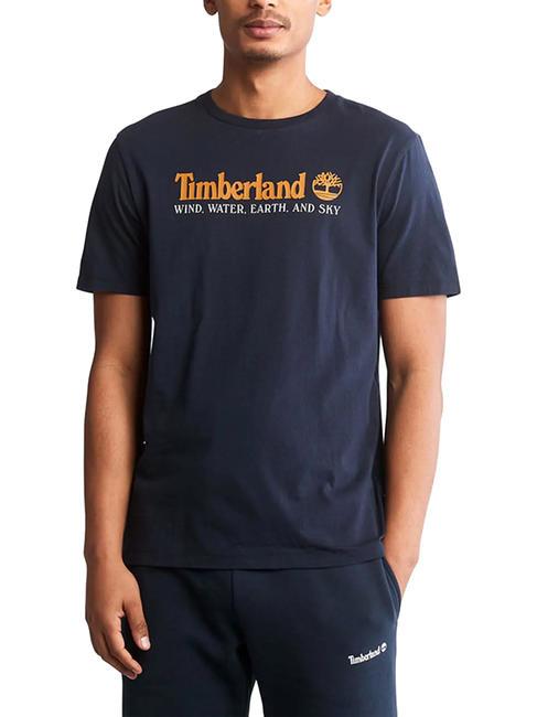 TIMBERLAND WWES Cotton T-Shirt dark sapphire - T-shirt