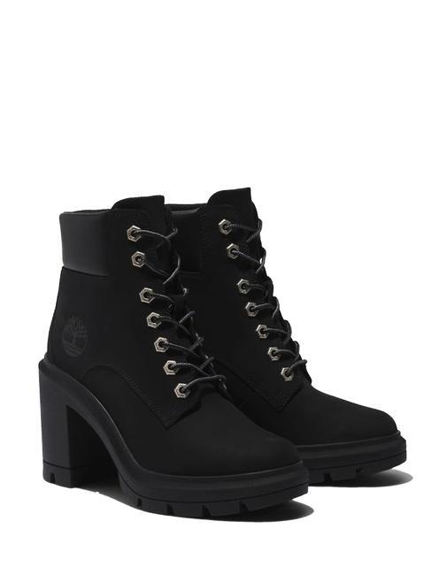 TIMBERLAND ALLINGTON High lace-up boot in nubuck Jetblack - Women’s shoes