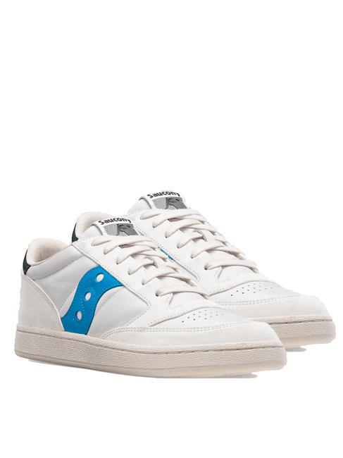 SAUCONY JAZZ COURT Leather sneakers white/royal - Men’s shoes