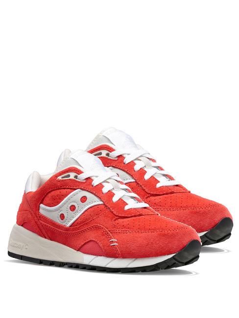 SAUCONY SHADOW 6006 Suede sneakers red - Men’s shoes