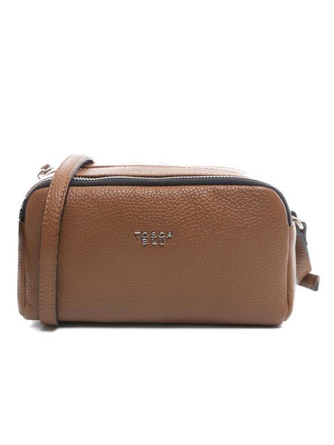 TOSCA BLU ZUPPA INGLESE Shoulder bag, in leather BROWN - Women’s Bags