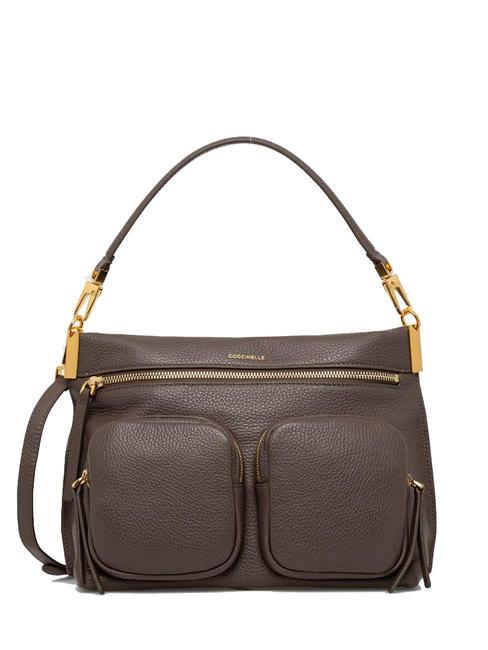 COCCINELLE HYLE Shoulder bag, with shoulder strap coffee - Women’s Bags