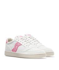 SAUCONY JAZZ COURT Leather sneakers white/pink - Men&rsquo;s shoes - 1