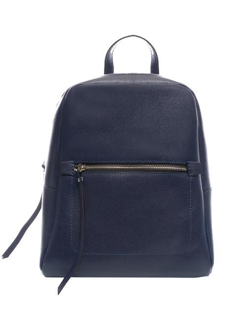 GIANNI CHIARINI SAFFIANO Leather backpack BLUE - Women’s Bags