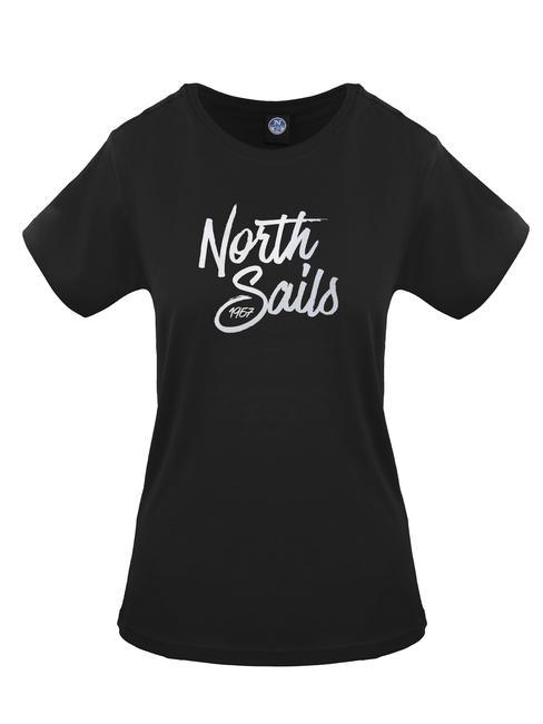 NORTH SAILS 1967 LOGO Cotton T-shirt black - T-shirt