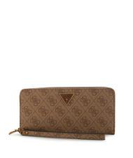 GUESS ALEXIE Zip Around Wallet MILK LOGO - Women&rsquo;s Wallets - 1