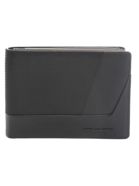 PIQUADRO WALLABY Wallet and card holder Black - Men’s Wallets